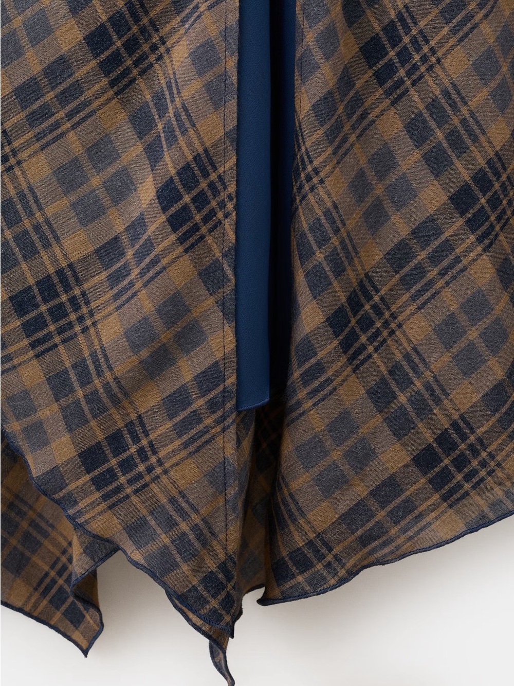 NWT (size 8) Mango CHECK ASYMMETRICAL DRESS - Picture 6 of 11